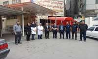 بازدید معاونت محترم غذا و دارو در ایام نوروز از بیمارستان امام سجاد(ع) شهریار