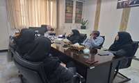 برگزاری نشست صمیمانه مدیر بیمارستان با همکاران منشی بخش های بستری