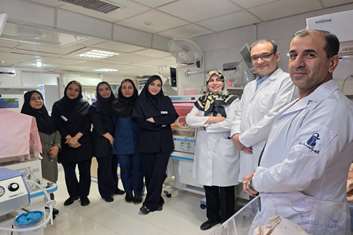 مراقبت و نگهداری از نوزاد نارس  25 هفته در بخش NICU بیمارستان امام سجاد(ع) شهریار