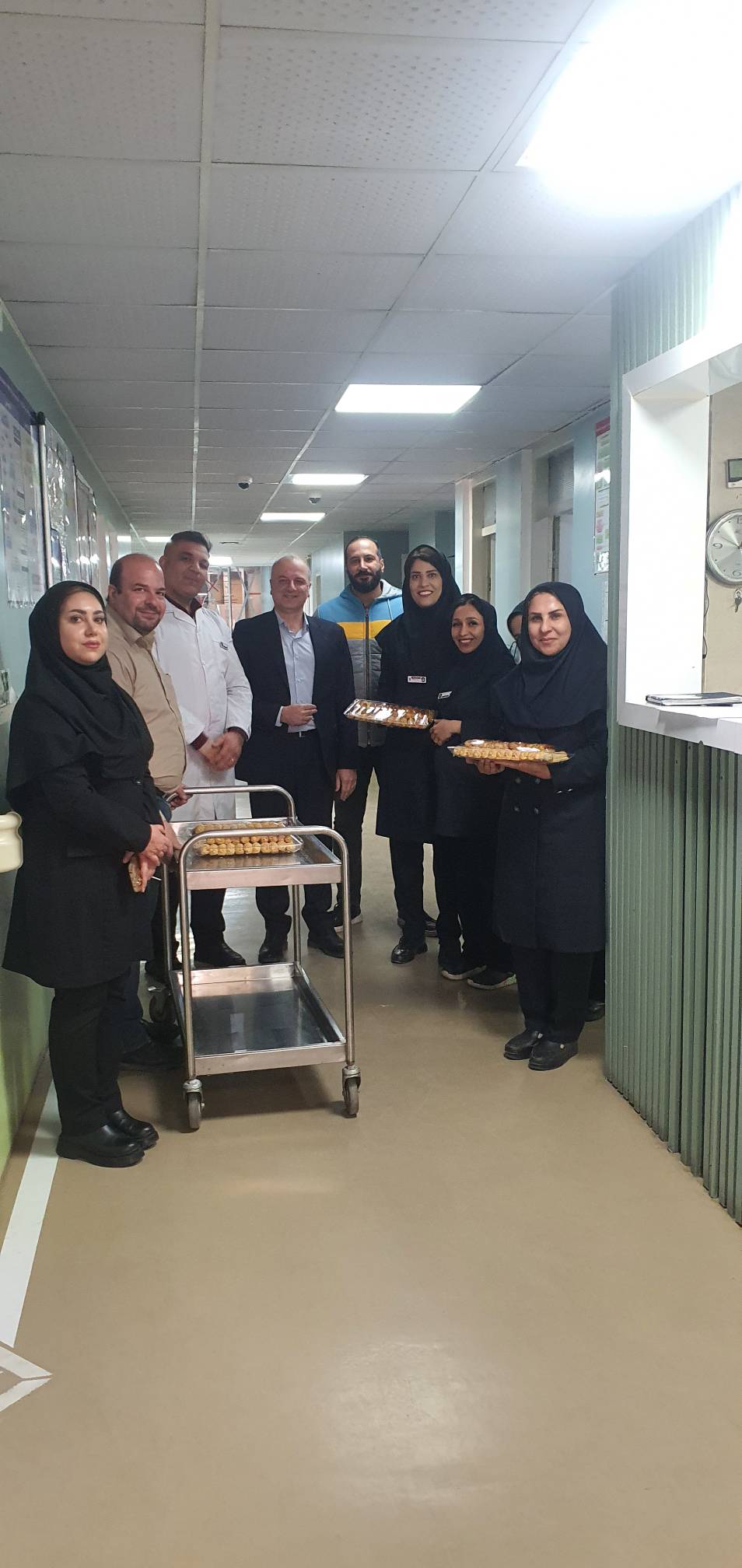 تبریک اعیاد شعبانیه به پرسنل محترم بیمارستان امام سجاد(ع) شهریار